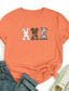 Недорогие Женские футболки-Anbech женские счастливые пасхальные рубашки с буквами милые футболки с рисунком кролика топы футболка с короткими рукавами (c-светло-серый, маленький)
