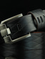abordables Cinturones de hombre-Hombre Cinturón Negro Vino Marrón Color sólido Fiesta Trabajo