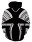 levne Grafický potisk-Pánské Mikina s kapucí Designové Oblečení Oblečení Designové Ohledně hromadného přizpůsobení kontaktujte zákaznický servis QYXH310 QYXH314