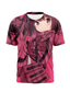 billige Casual T-shirts til mænd-Inspireret af SAO Swords Art Online Cosplay Anime Tegneserie 100% Polyester Trykt mønster 3D Harajuku Grafisk T恤衫 Til Herre / Dame