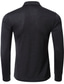 olcso férfi henley ingek-férfi golf ing póló egyszínű színes gombos hosszú ujjú alkalmi felsők egyszerű formális divat