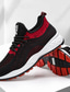Χαμηλού Κόστους Ανδρικά Sneakers-Ανδρικά Αθλητικά Παπούτσια Αθλητικό Καθημερινά Τέννις Δίχτυ Σκούρο γκρι Μαύρο / Κόκκινο Χακί Άνοιξη Καλοκαίρι