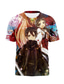 cheap Men&#039;s Casual T-shirts-Inspired by SAO Swords Art Online Cosplay Anime Cartoon 100% Polyester Print 3D Harajuku Graphic T-shirt For Men&#039;s / Women&#039;s