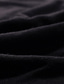 preiswerte Freizeithemden für Herren-Herren Golfhemd Volltonfarbe Kragen Strasse Täglich Button-Down Langarm Oberteile Einfach Sportbekleidung Alltag Komfortabel Schwarz Dunkelgray
