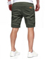 cheap Cargo Shorts-Men&#039;s Cargo Shorts Shorts Solid Color Casual Daily Sports Stylish ArmyGreen Black