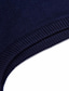 Χαμηλού Κόστους γιλέκα πουλόβερ1-Ανδρικά Πουλόβερ Γιλέκο Μαλλινη μπλουζα Πλέκω Πλεκτό Συμπαγές Χρώμα Λαιμόκοψη V Στυλάτο Πεπαλαιωμένο Στυλ Ρούχα Χειμώνας Φθινόπωρο Πράσινο του τριφυλλιού Μαύρο Τ M L / Αμάνικο