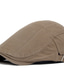 Χαμηλού Κόστους Ανδρικά καπέλα-Ανδρικά Καπέλο Προστατευτικό καπέλο Επίπεδο καπέλο Πάρτι Καθημερινή Ένδυση Κλασσικό Ρετρό Αγνό Χρώμα Συνδυασμός Χρωμάτων Για Υπαίθρια Χρήση Ταξίδια Μαύρο