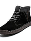 voordelige Herenlaarzen-Voor heren Laarzen Comfortabele schoenen Dagelijks Synthetisch Korte laarsjes / Enkellaarsjes Leger Groen Khaki Bruin Herfst Winter