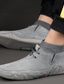 voordelige Herenlaarzen-Voor heren Laarzen Comfortabele schoenen Dagelijks Varkensleer Korte laarsjes / Enkellaarsjes Grijs Khaki Herfst Lente