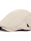 Χαμηλού Κόστους Ανδρικά καπέλα-Ανδρικά Καπέλο Προστατευτικό καπέλο Επίπεδο καπέλο Πάρτι Καθημερινή Ένδυση Κλασσικό Ρετρό Αγνό Χρώμα Συνδυασμός Χρωμάτων Για Υπαίθρια Χρήση Ταξίδια Μαύρο