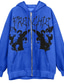 cheap Basic Hoodie Sweatshirts-Men&#039;s Hoodie Sweatshirt Zip Hoodie Sweatshirt Zipper Designer Graphic Patterned Print Clothing Clothes Regular Fit White Blue Light Brown Grey Dark Gray Red