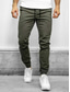 お買い得  スウェットパンツ-男性用 シンプル ジョガー パンツ スウェットパンツ パンツ 純色 ミディアムウエスト アーミーグリーン ブラック グレー ダックグレー ネイビーブルー XS S M L XL