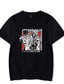 billige Grafisk T-skjorte til herrer-Inspirert av JoJos bisarre eventyr JOJO Cosplay kostyme T-skjorte Polyester / bomullsblanding Trykt mønster Harajuku Graphic Kawaii T-Trøye Til Dame / Herre