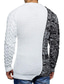 cheap Men&#039;s Pullover Sweater-Men&#039;s Sweater Pullover Sweater Ribbed Knit Cropped Knitted Color Block Crew Neck Basic Stylish Outdoor Daily Clothing Apparel Winter Fall White / Black Black M L XL / Cotton / Long Sleeve / Weekend