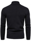 Χαμηλού Κόστους ανδρικό πουλόβερ πουλόβερ-Ανδρικά Πουλόβερ Πλέκω Πλεκτό Ζιβάγκο Καθημερινά Ρούχα Χειμώνας Φθινόπωρο Μαύρο Πράσινο Ανοικτό Τ M L