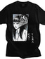 baratos T-shirt Homem estampado gráfico-Inspirado por Tomie Tomie Kawakami Anime Desenho Combinação Poliéster / Algodão Imprimir Harajuku Arte Gráfica Kawaii Camiseta Para Homens / Mulheres