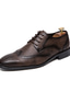 abordables Zapatos Oxford de hombre-Hombre Oxfords Zapatos de punta de ala Casual Clásico Diario Oficina y carrera PU Negro Marrón Primavera Verano