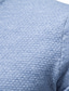 levne pánský pulovrový svetr-Pánské Svetr Rolák Skokan Plést Pletený Pevná barva Tričkový Základní Denní Dovolená Podzim Zima Černá Vodní modrá XXS XS S / Dlouhý rukáv / Běžný