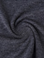 preiswerte Lässige T-Shirts für Herren-Herren Rollkragenhemd Einfarbig Rollkragen Grün Schwarz Gelb Khaki Königsblau Strasse Festtage Langarm Bekleidung Baumwolle Modisch Casual Komfortabel