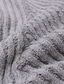 Недорогие мужской пуловер-свитер-Муж. Вязаная ткань Пуловер Свитер Свитер с высоким воротом Вязать Трикотаж Сплошной цвет Хомут Стиль На каждый день Одежда Осень Зима Черный Светло-серый S M L