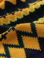 ieftine pulover pentru bărbați-Bărbați Pulover Plover Săritor Tricotat Tricotat Geometric Stil Nautic Stilat Casul / Zilnic Toamnă Iarnă Gri Galben XXS XS S / Manșon Lung