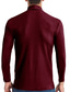 voordelige pullover voor heren-heren pullover gebreide effen kleur stijlvolle vintage stijl zachte lange mouwen trui vesten coltrui