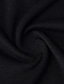 Χαμηλού Κόστους Ανδρικά μπλουζάκια casual-Ανδρικά Μπλουζάκι με ζιβάγκο Μονόχρωμο Ζιβάγκο Πράσινο του τριφυλλιού Μαύρο Κίτρινο Χακί Βαθυγάλαζο Δρόμος Αργίες Μακρυμάνικο Ρούχα Βαμβάκι Μοντέρνα Καθημερινό Άνετο