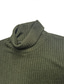voordelige pullover voor heren-heren pullover gebreide effen kleur stijlvolle vintage stijl zachte lange mouwen trui vesten coltrui