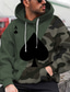 billiga grafiska hoodies-Herr Hoodie-tröja Mönster 3D-tryck Designer Ledigt Grafisk Grafiska tryck Poker Grön Blå Purpur Vit Tryck Huva Dagligen Sport Långärmad Kläder Kläder Normal