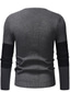 Χαμηλού Κόστους ανδρικό πουλόβερ πουλόβερ-Ανδρικά Πουλόβερ Πλέκω Πλεκτό Στρογγυλή Ψηλή Λαιμόκοψη Ρούχα Χειμώνας Φθινόπωρο Μαύρο Καφέ XXS XS Τ