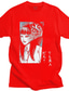 halpa Miesten T-paidat graafisella kuviolla-Innoittamana Tomie Tomie Kawakami Anime Cartoon Polyesteri / puuvillasekoite Painettu Harajuku Kuvitettu Kawaii T-paita Käyttötarkoitus Miesten / Naisten