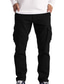 levne Cargo kalhoty-pánské dlouhé nákladní kalhoty, pracovní kalhoty do pracovního oblečení bojový bezpečnostní náklad 6 kapesních plných kalhot pohodlná pánská móda tmavě šedá