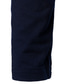 billige langærmet polo-Herre POLO Trøje Golftrøje Forretning Langærmet militærgrøn Navyblå Ensfarvet Aftæpning Afslappet Daglig Tøj Tøj 1 stk Forretning