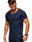 cheap Men&#039;s Casual T-shirts-Men&#039;s T shirt Tee Shirt Short Sleeve Solid Colored Plus Size Crew Neck Casual Daily Clothing Clothes Sportswear Basic Casual White Black Gray