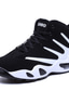 cheap Men&#039;s Sneakers-Men&#039;s Trainers Athletic Shoes Comfort Shoes Sporty Athletic Basketball Shoes PU Non-slipping Black / White Black / Red Black Blue Fall