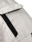 cheap Men&#039;s Downs &amp; Parkas-Men&#039;s Down Long Coat Regular Fit Jacket Solid Colored White Black Red / White Duck Down