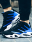 abordables Zapatillas de hombre-Hombre Zapatillas de Atletismo Zapatos Confort Deportivo Deportivo Baloncesto PU Antideslizante Negro / blanco Negro / Rojo Negro azul Otoño