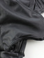 levne Exotické pánské spodní prádlo-Pánské Základní Děrování Romantické Čistá barva Sexy kalhotky Slipy Lehce elastické Středně vysoký pas Černá S