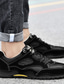 رخيصةأون أحذية رياضية رجالي-رجالي أحذية رياضية مناسب للبس اليومي الركض PU رمادي أسود البيج الخريف الربيع