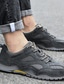 זול סניקרס לגברים-בגדי ריקוד גברים נעלי אתלטיקה יומי ריצה PU אפור שחור בז&#039; סתיו אביב