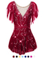 ieftine Rochii de patinaj artistic-Rochie de Patinaj Artistic Pentru femei Fete Πατινάζ στο πάγο Rochii Ținute Violet Negru Alb Deschide Înapoi Spandex Fire întinse Înaltă Elasticitate Antrenament Competiție Ținută Patinaj
