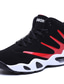 abordables Zapatillas de hombre-Hombre Zapatillas de Atletismo Zapatos Confort Deportivo Deportivo Baloncesto PU Antideslizante Negro / blanco Negro / Rojo Negro azul Otoño
