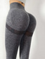 voordelige Yoga leggings en panty&#039;s-dames naadloze leggings scrunch butt gym seamless booty workout strakke buikcontrole butt lift hoge taille sneldrogend rekbaar fitness gym hardlopen sporten