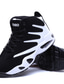 economico Sneakers da uomo-Per uomo scarpe da ginnastica Scarpe comfort Per sport Sportivo Basket PU Antiscivolo Bianco / nero Nero / Rosso Nero / blu Autunno
