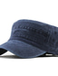זול כובעים לגברים-כובע מגן מסוגנן לגברים רחוב dailywear צבע טהור שטוח כובע בייסבול מתכוונן כובע שחור נייד
