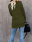 cheap Knit sweater-Women&#039;s Cardigan Pocket Knitted Solid Color Basic Casual Chunky Long Sleeve Loose Sweater Cardigans Open Front Fall Winter Beige