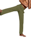abordables Chino-Homme Chino Pantalon Pantalon d&#039;entraînement Poche Cordon Taille elastique Couleur unie Confort Respirable Toute la longueur Casual Plage Coton Casual Sport Chino Vert militaire Noir