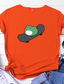 Недорогие Женские футболки-забавная рубашка с лягушкой для скейтбординга, хлопковые топы с коротким рукавом и круглым вырезом для пары (зеленый, l)