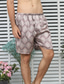 cheap Casual Shorts-men&#039;s satin boxers shorts print sleepwear underwear classic silky pajama bottom shorts sleep shorts
