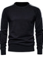 cheap Men&#039;s Pullover Sweater-Men&#039;s Sweater Pullover Sweater Jumper Knit Knitted Solid Color Crew Neck Stylish Casual Outdoor Home Clothing Apparel Winter Fall Black Yellow M L XL